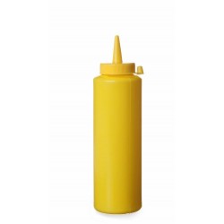 Dávkovací lahve, 0,35L, Žlutá, ø55x(H)205mm