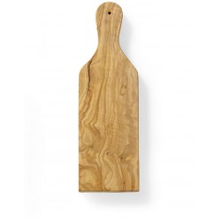 Deska servírovací z olivového dřeva, s úchytem, HENDI, 350x120x(H)18mm