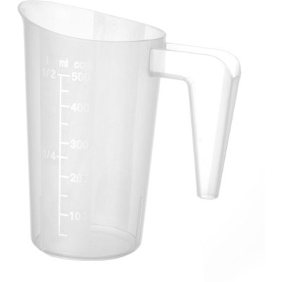 Odměrka stohovatelná, HENDI, 0,5L, ø95x(H)136mm
