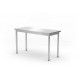 Pracovní stůl pro vysoké zatížení, hloubka 600 mm, HENDI, Kitchen Line, 1400x600x(H)850mm