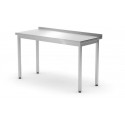 Přístěnný pracovní stůl, šroubovaný, hloubka 600 mm, HENDI, Kitchen Line, 1400x600x(H)850mm