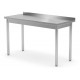 Přístěnný pracovní stůl, šroubovaný, hloubka 600 mm, HENDI, Kitchen Line, 1400x600x(H)850mm