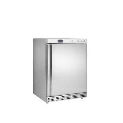 TEFCOLD UF 200 S Mrazicí skříň plné dveře, nerez