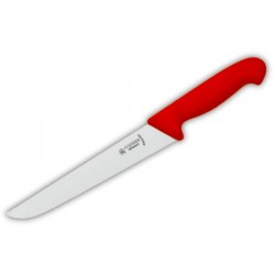 Nůž řeznický 18 cm, červený