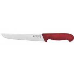 Nůž řeznický 21 cm, červený