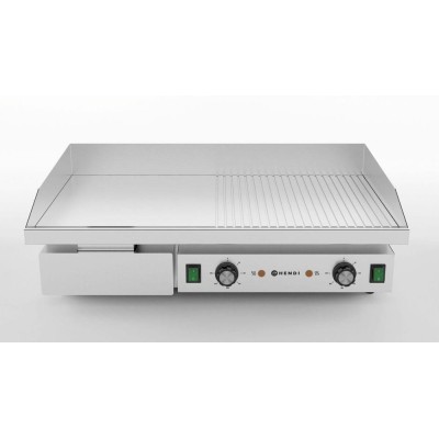 Mřížka s polovičním žebrováním, HENDI, Budget Line, 400V/4400W, 720x460x(H)241mm