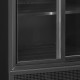 TEFCOLD FSC 891 S Black Chladicí skříň prosklené posuvné dveře