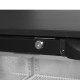 TEFCOLD DB301H-3 Minibar prosklené křídlové dveře, černá