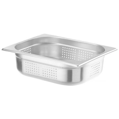 Kontejner GN 1/2 perforovaný, HENDI, Kitchen Line, GN 1/2, 6,5L, (H)100mm