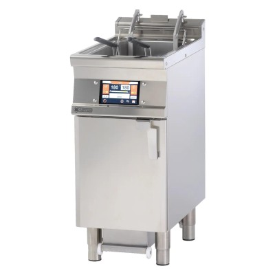 F18-74ETDPS - Fritéza el. 18 l automatická 7" displej, filtrace, zdvih