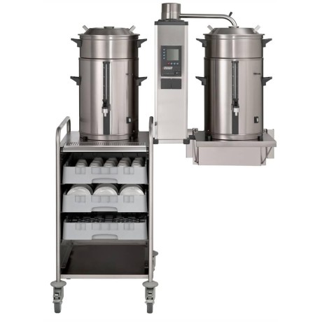 PŘEKAPÁVAČ KÁVY NÁSTĚNNÝ B5 W 230V - 2x5L - KOŠOVÉ FILTRY