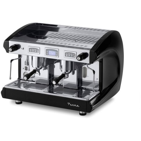 KÁVOVAR FORMA SAE/R2 DSP DVOUPÁKOVÝ ZVÝŠENÁ V.-ELEKTRONICKÉ OVLÁDÁNÍ A DISPEJ - NEREZ/BÍLÁ