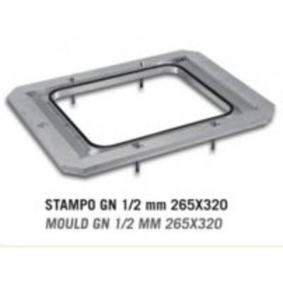 FORMA STAMPO GN 1/2 265/320 mm, JEDEN OTVOR - VG 600/800 LCD