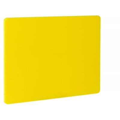 Krájecí deska HACCP 450x300, HENDI, Žlutá, 450x300x(H)10mm