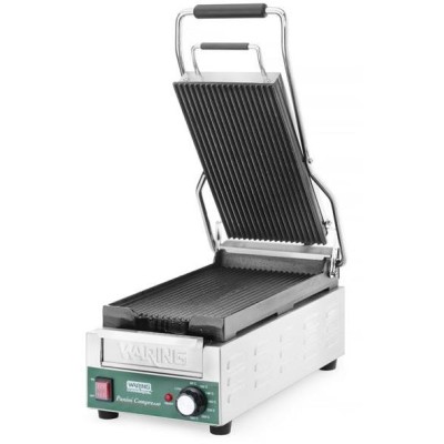 Kontaktní gril Panini Compresso Slimline, Waring, 220-240V/1800W, 317x596x(H)260mm
