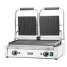 Kontaktní gril, double verze, HENDI, horní i spodní část vroubkovaná, 230V/3600W, 570x375x(H)216mm
