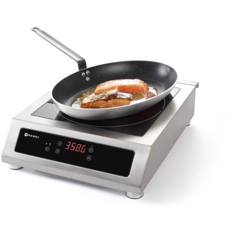 Indukční vařič 3500 D XL, HENDI, Profi Line, 230V/3500W, 390x560x(H)120mm