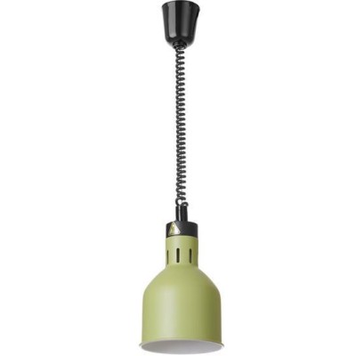 Výškově nastavitelná ohřívací lampa válcová, HENDI, Zelená, 230V/250W