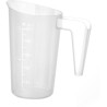 Stohovatelná polypropylenová odměrka, HENDI, Budget Line, 0,5L, ⌀95x(H)136mm