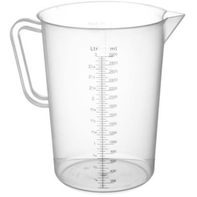 Odměrka, HENDI, 3L, ⌀160x(H)240mm