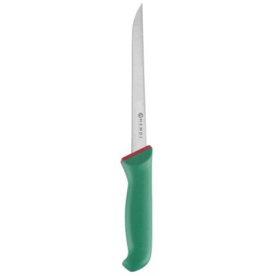 Nůž na filetování ryb ohebný, HENDI, Zelená, (L)330mm