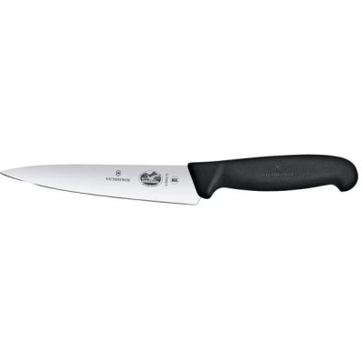 Kuchyňský nůž se širokou čepelí, Victorinox, Černá, (L)284mm
