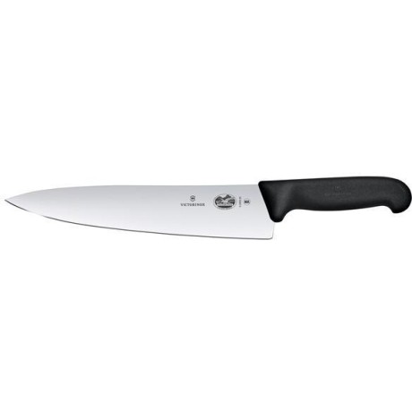 Kuchyňský nůž se širokou čepelí, Victorinox, Černá, (L)380mm