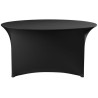 Kryt stolu, kulatý, HENDI, Kitchen Line, 810996, Černá, ⌀1500x(H)760mm