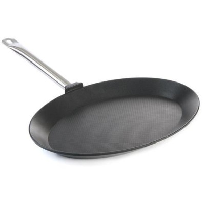 Oválná pánev na ryby Titanium Professional, HENDI, 400x275x(H)35mm