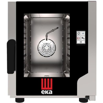 Konvektomat – Evolution Next 5 x GN 2/3, elektrická, s přímým stříkáním a dotykovým ovládacím panelem, Tecnoeka, 230V/3200W, 550