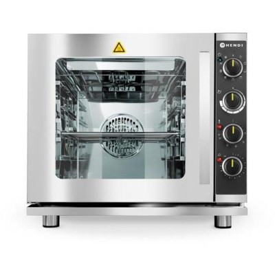 Konvektomat s grilem 4x GN 2/3, HENDI, Světle šedá, 230V/3000W, 625x585x(H)590mm
