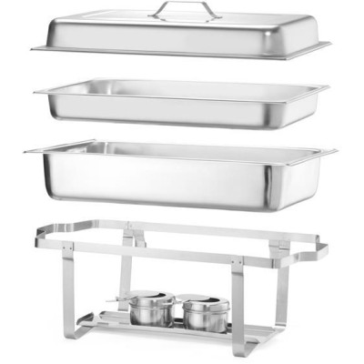 Chafing GN 1/1, HENDI, Kitchen Line, 9L, 600x358x(H)295mm