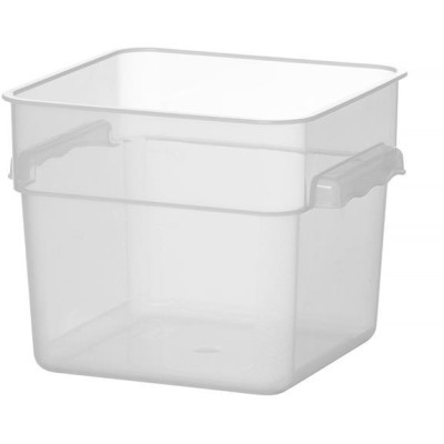 Nádoba na potraviny se stupnicí, HENDI, 5,7L, 235x235x(H)180mm