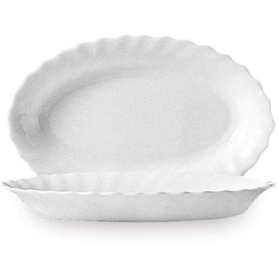 Servírovací mísa Trianon, Arcoroc, 220 mm, Bílá, 220x140x(H)28mm