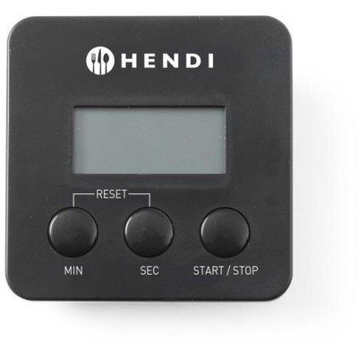 Digitální kuchyňský minutník, HENDI, 67x20x(H)67mm