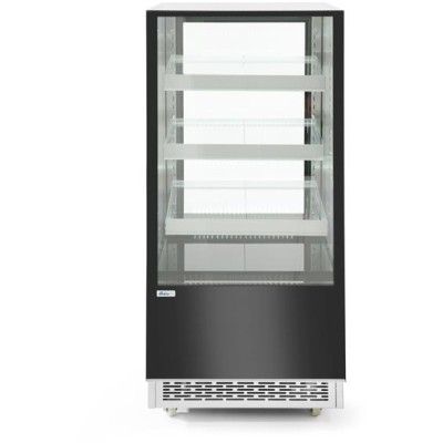 Chladicí vitrína, 3 nakloněné police, Arktic, 300L, 230V/480W, 650x805x(H)1445mm