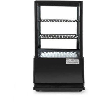 Chlazená skříň displeje, 58 l, Arktic, černá, 230V/170W, 452x406x(H)830mm