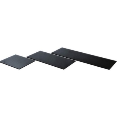 Deska tvrzené tmavé sklo 42 × 70 cm