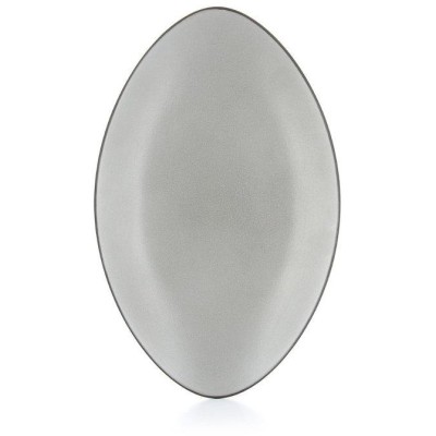 Revol Talíř oválný 35 × 22,3 cm – šedý | REV-649555