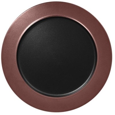 RAK Metalfusion talíř mělký 32 cm, černobronzový | RAK-MFNOFP32BB
