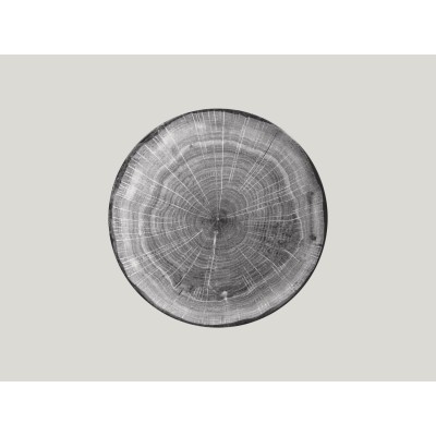 RAK Woodart talíř mělký coupe 27 cm – šedá | RAK-WDNNPR27BG