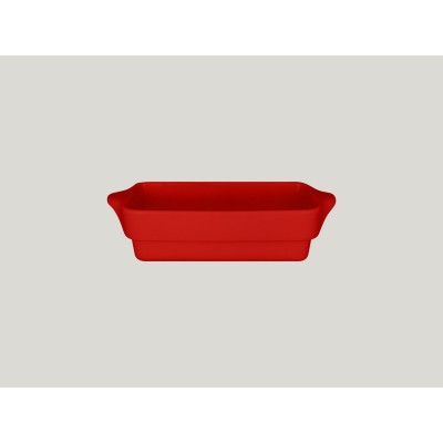 RAK Chef's Fusion pekáč obdélníkový 20 × 10 cm, červený | RAK-CFRT20BRBD