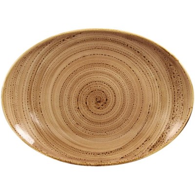 RAK Twirl talíř oválný 32 × 23 cm – shell | RAK-TWNNOP32SH