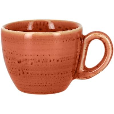 RAK Twirl šálek na espresso 8 cl – coral | RAK-TW116C08CO