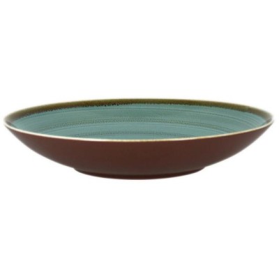 RAK Twirl talíř hluboký 23 cm – lagoon | RAK-TWBUBC23LA