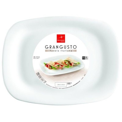 Bormioli Rocco Talíř 28 × 21 cm – PIADINA | BR-431241