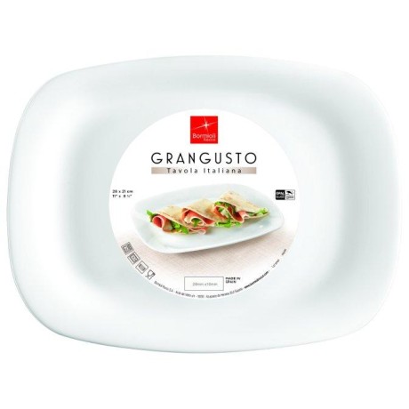 Bormioli Rocco Talíř 28 × 21 cm – PIADINA | BR-431241