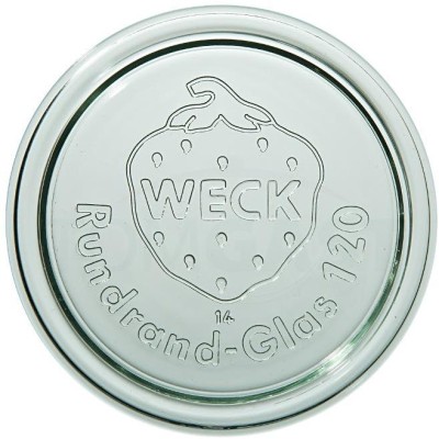 Víčko skleněné Weck 120 mm, 6 ks