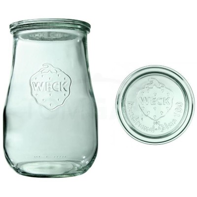 Sklenice WECK Tulip 2700 ml s víčkem 4 ks