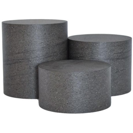 Podstavec kulatý HPL, pr.223 mm, v: 60 mm, dekor kámen